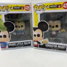 Disney 90 Years Mickey #428 - Conductor Mickey & #428 Brave Little- Funko Pop!