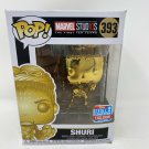 Funko Pop Shuri Gold Chrome Vinyl Figure #393 Fall Convention Exclusive Marvel