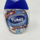TUMS Chewy Bites Peppermint 750 mg Antacid Heartburn Relief Chewable 60ct
