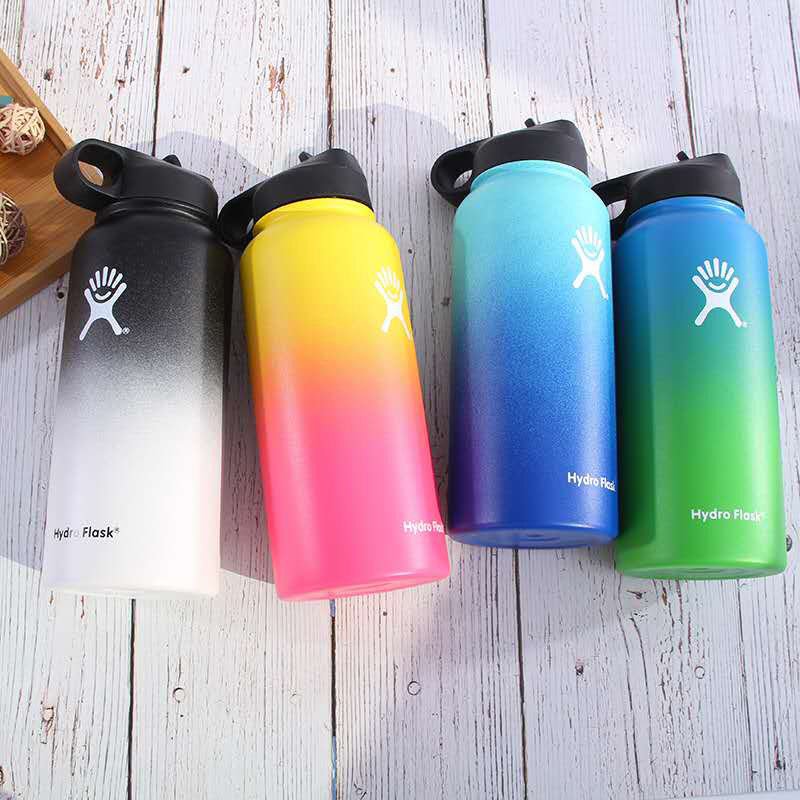 Hydro Flask 32oz 40oz Sports Water Bottle Stainless Steel Insulated Wide Mouth