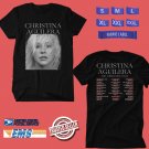 CONCERT 2018 CHRISTINA AGUILERA LIBERATION TOUR BLACK TEE DATES CODE EP02