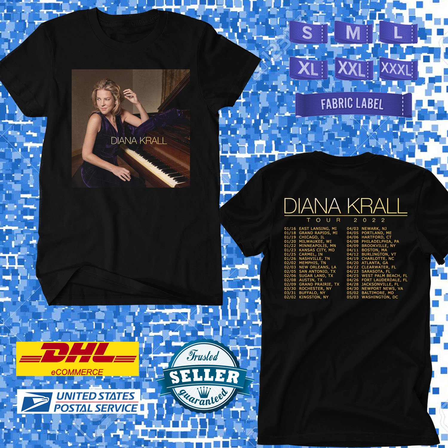 diana krall t shirt