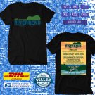 TOUR 2022 RIVERBEND MUSIC FESTIVAL JUNE BLACK TEE SHIRT WITH LINEUP CODE EP02