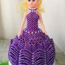 purple Acrylic Beads handmade doll home decoration nice kid's display toy gifts