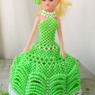 green Acrylic Beads handmade doll home decoration nice kid's display toy gifts
