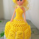 yellow Acrylic Beads handmade doll home decoration nice kid's display toy gifts