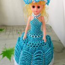 blue Acrylic Beads handmade doll home decoration nice kid's display toy gifts