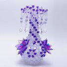 purple Acrylic Beads handmade flower vase home decoration fashionable display gifts