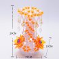 orange Acrylic Beads handmade flower vase home decoration fashionable display gifts