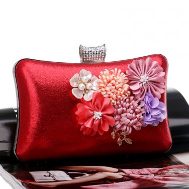 high quality woman party handbag shoulder bag wedding gift phone purse holder
