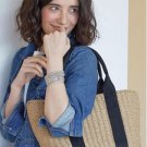 Hand Woven Beach Shoulder Tote Bag #H219