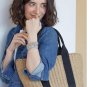 Hand Woven Beach Shoulder Tote Bag #H219