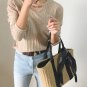 Hand Woven Beach Shoulder Tote Bag #H219