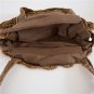 Crochet Beach Handbag HANDWOVEN, Inner mobile pocket, Shoulder bag  New#H221