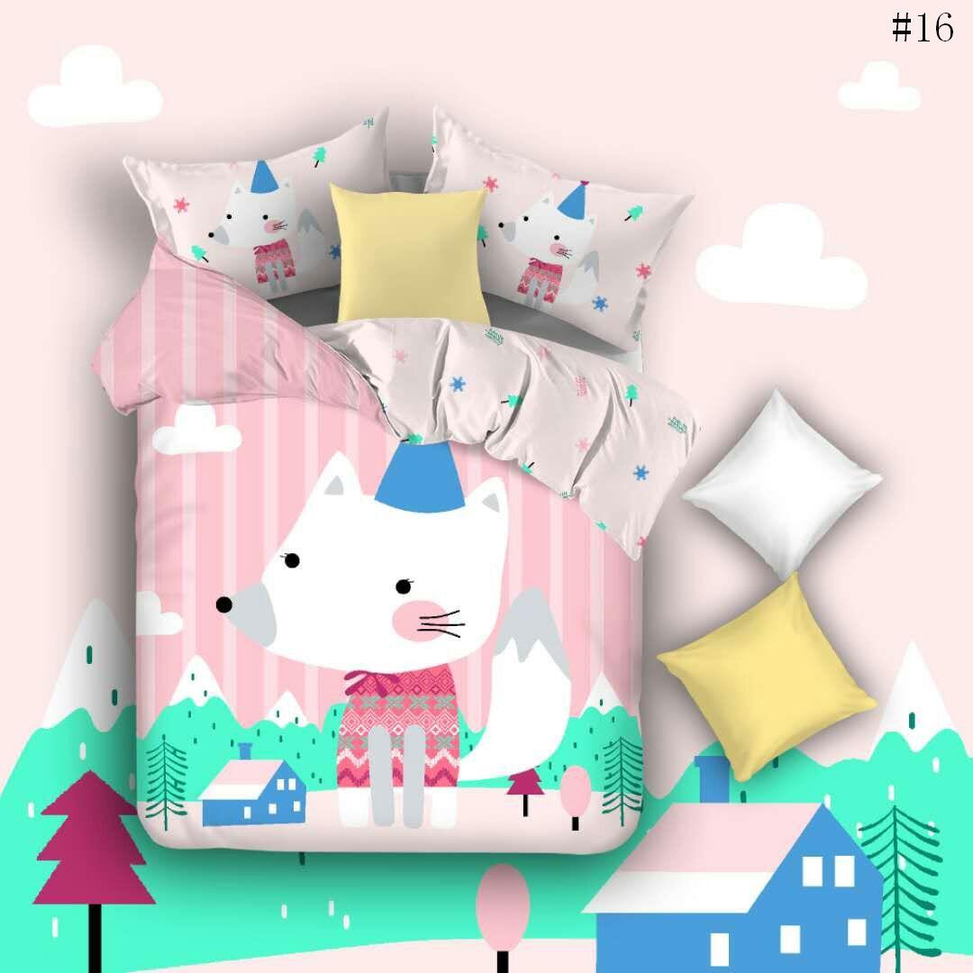 3pcs Children Cartoon Bedding Duvet Set