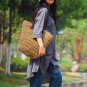 Natural Hollowed Out Aquatic Plant Handbag HANDWOVEN, Tote Bag Shoulder Bag #H247