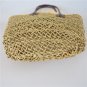 Natural Hollowed Out Aquatic Plant Handbag HANDWOVEN, Tote Bag Shoulder Bag #H247