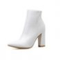 Woman boots white