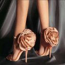 Flower shoes woman