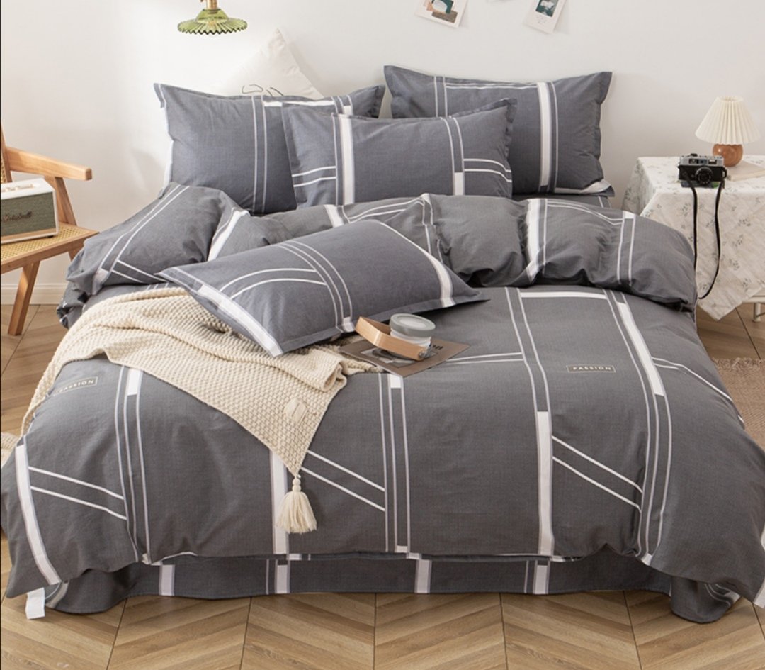 4pcs Cotton Bedding Duvet Set