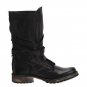 Thick Heel Low Heel Belt Buckle Large Size Women's Boots 2 colors