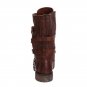 Thick Heel Low Heel Belt Buckle Large Size Women's Boots 2 colors