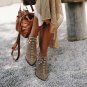 Women's pointed rivet personalized ankle boots 3 colors