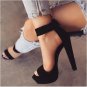 Fashionable women's sandals stiletto high-heel braid waterproof platform