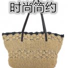 Crochet Straw Bag Soft Fashion Paper String Bag