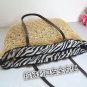 Crochet Straw Bag Soft Fashion Paper String Bag