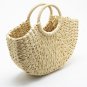 New Style Hollowed Out Straw Handbag HANDWOVEN, Tote Bag Shoulder Bag #H251