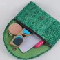 Corn fur hand woven clutch bag women's mobile bag coin purse many colors