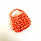 Ribbon bag knitting bag crochet summer women's mobile bag handbag Ribbon bag knitting bag crochet summer women's mobile bag handbag