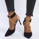 Large size stiletto pointed toe low-top women's fashion sandals Large size stiletto pointed toe low-top women's fashion sandals