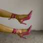 Ankle strap sexy stiletto women's sandals 3 colors