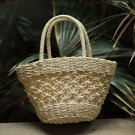 Women's bag hand-held one-shoulder straw simple leisure beach travel vacation bag Women's bag hand-held one-shoulder straw simple leisure beach travel vacation bag