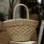 Women's bag hand-held one-shoulder straw simple leisure beach travel vacation bag