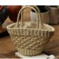 Women's bag hand-held one-shoulder straw simple leisure beach travel vacation bag