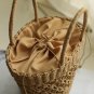 Women's bag hand-held one-shoulder straw simple leisure beach travel vacation bag