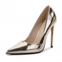 12cm French small high heels large size stiletto shoes 4 colors