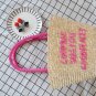 Embroidery Wheatgrass Shoulder Ladies Straw Bag Summer Vacation Travel Bag