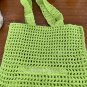 Z simple shoulder women's bag children's bag hollow crochet straw summer beach letter bag