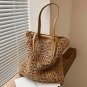 Straw woven tote bag high-quality large-capacity shoulder bag