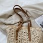 Straw woven tote bag high-quality large-capacity shoulder bag