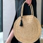 New Style Beach Straw Handbag Tassels HANDWOVEN, Tote Bag Shoulder Bag#H249