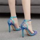 Fashion sexy colorful rivet single shoes high heels