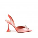 Red Bow Stiletto Strap Back Space Stilettos