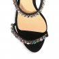 Colorful Crystal High Heels Sexy Stiletto Party Sandals for Women
