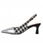 Summer stiletto high heels pointed toe sandals 2 colors