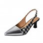 Summer stiletto high heels pointed toe sandals 2 colors